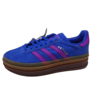 Women's Adidas Gazelle Bold "Purple Burst" Blue Gum Soles | IG4367 Women US: 7